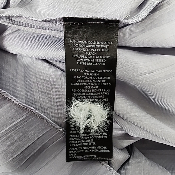 Anthropologie The Thea Long-Sleeve Eyelash Twofer Sweater Dress Size Medium Blue - Picture 5 of 11